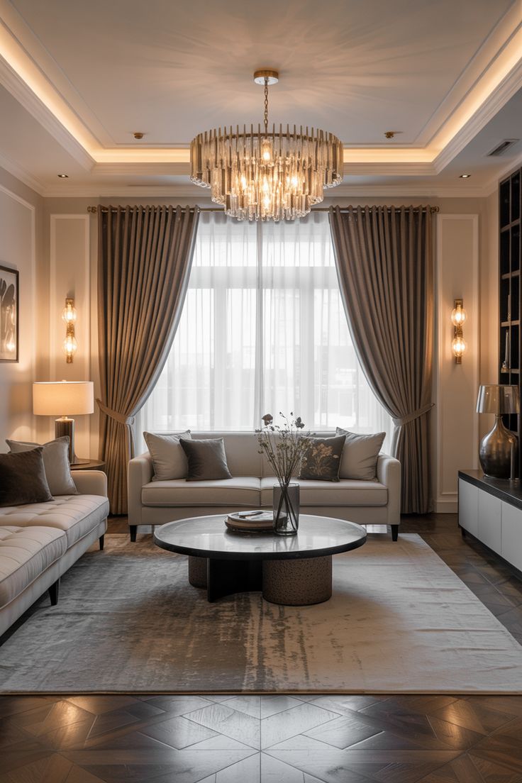 Living Room Lighting Design